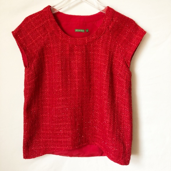 {tl} the letter Red Party Shirt Size Small - Picture 8 of 8